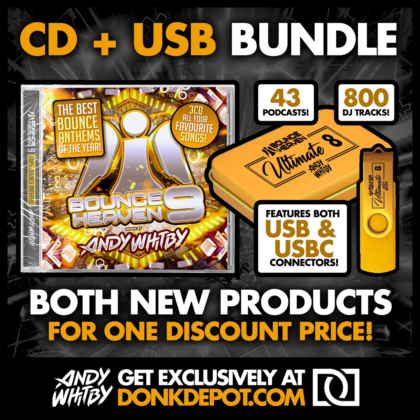 Ultimate 8 USB + CD9 Bundle