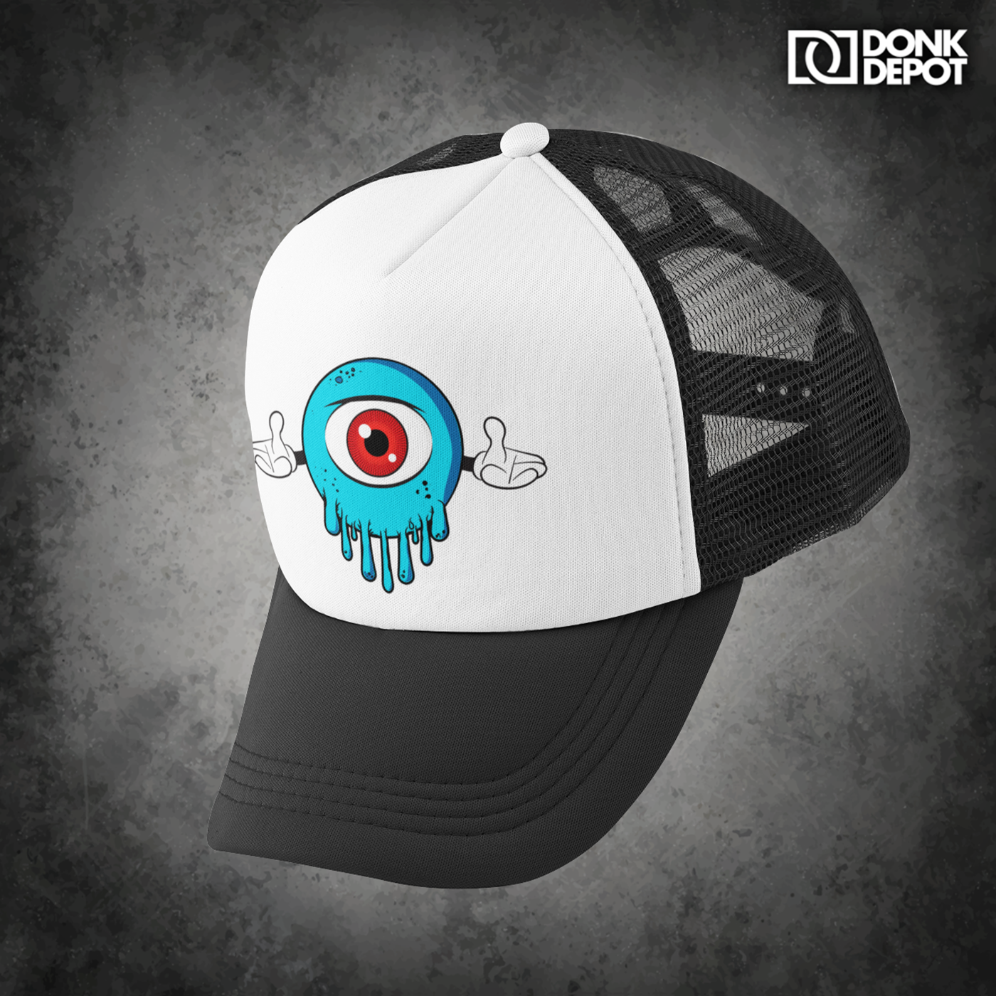 Lets Ave It Trucker Cap (eyeball logo)