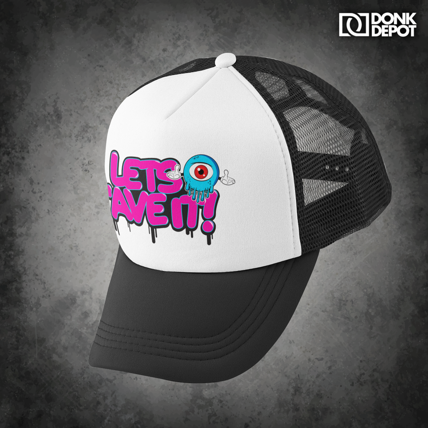 Lets Ave It Trucker Cap (full logo)