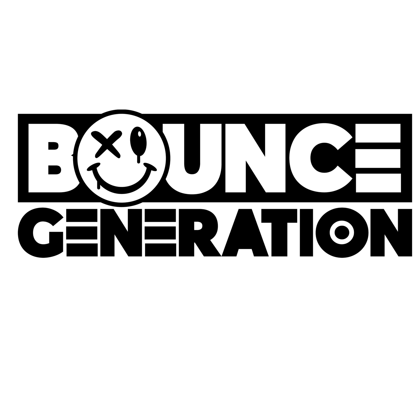 Bounce Generation Sticker (Rectangle)