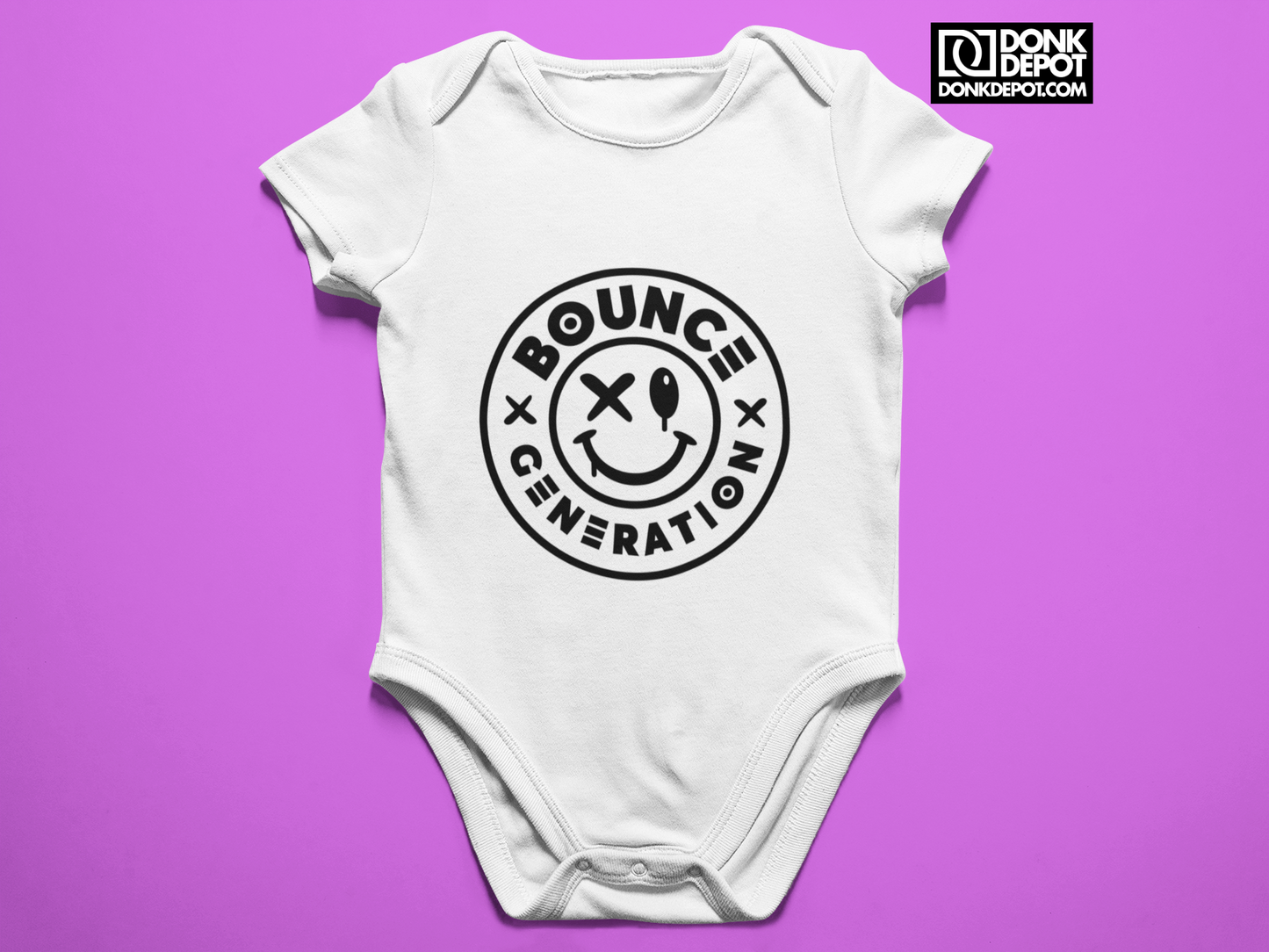 Baby - Bounce Generation Bodysuit (White)