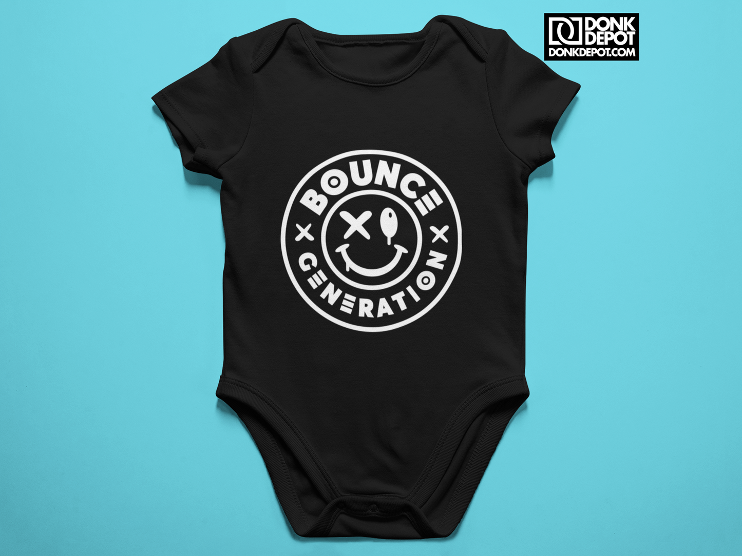Baby - Bounce Generation Bodysuit (Black)