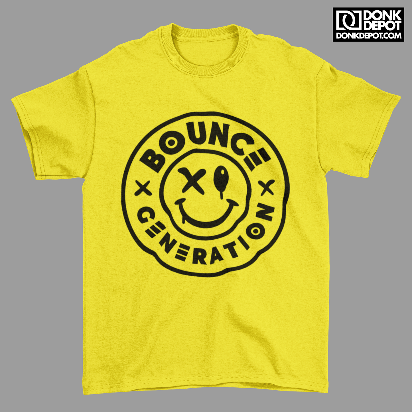 Bounce Generation T Shirt (Yellow/Black)