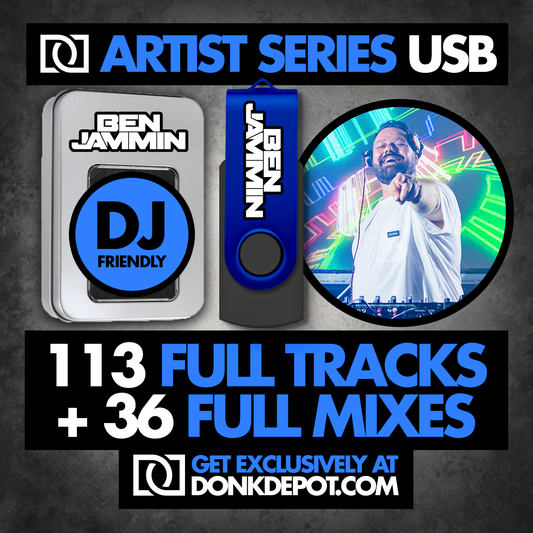 Ben Jammin USB (DJ Tracks & Mixes) - Shipped On DEC 8th