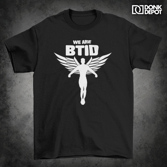 We Are BTID logo t-shirt (Black)