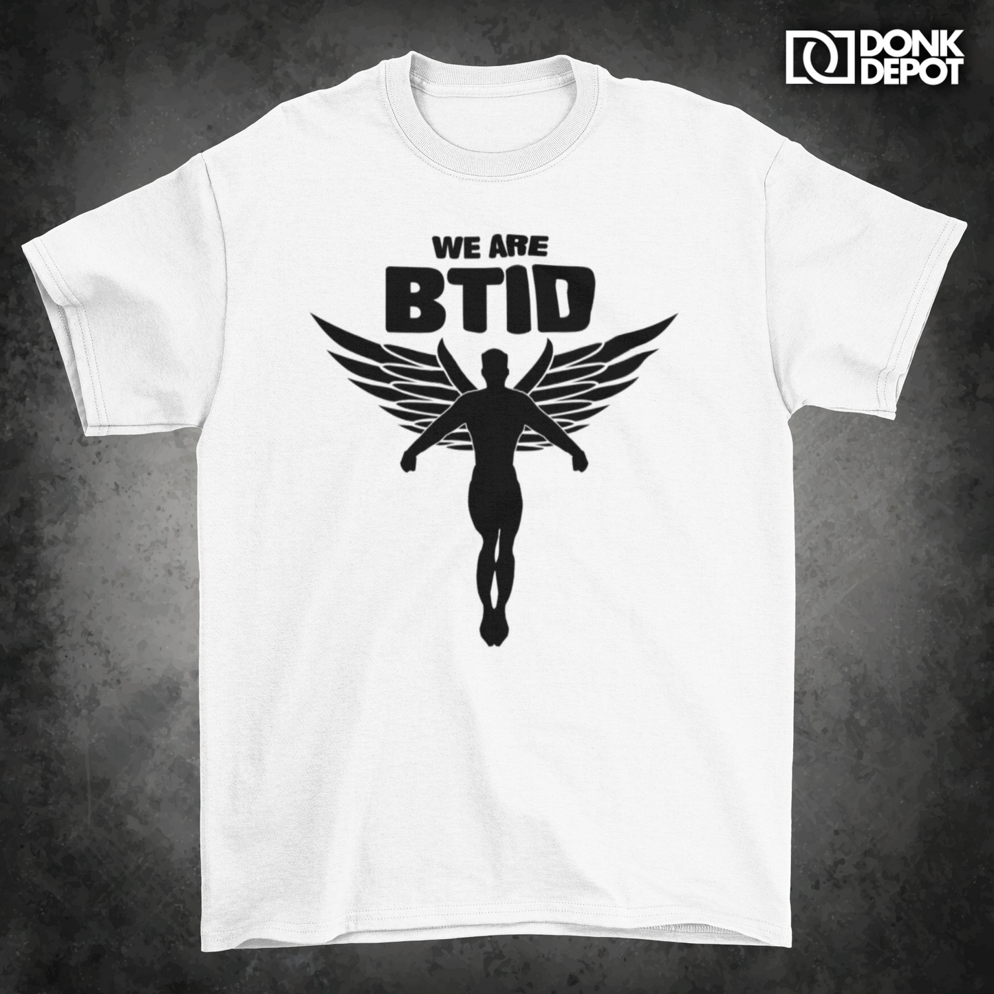 We Are BTID logo t-shirt (White)