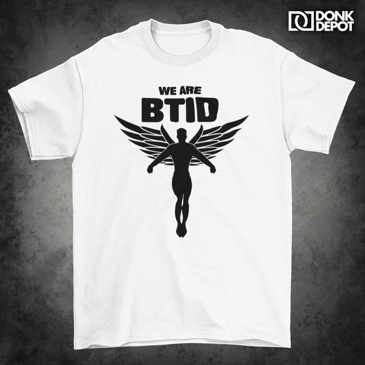 We Are BTID logo t-shirt (White)