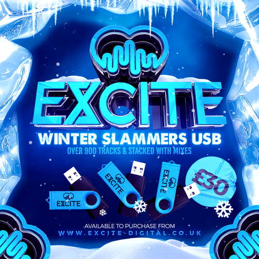 Excite - Winter Slammers USB (Over 900 songs)