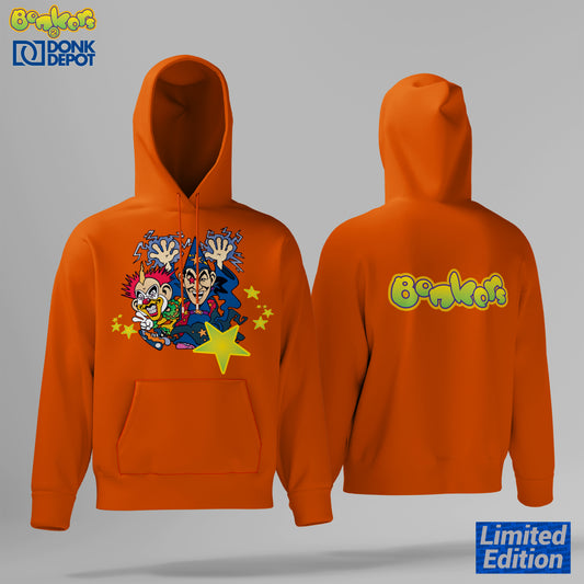Bonkers 2 Limited Edition Hoodie (Orange) Ultra Soft
