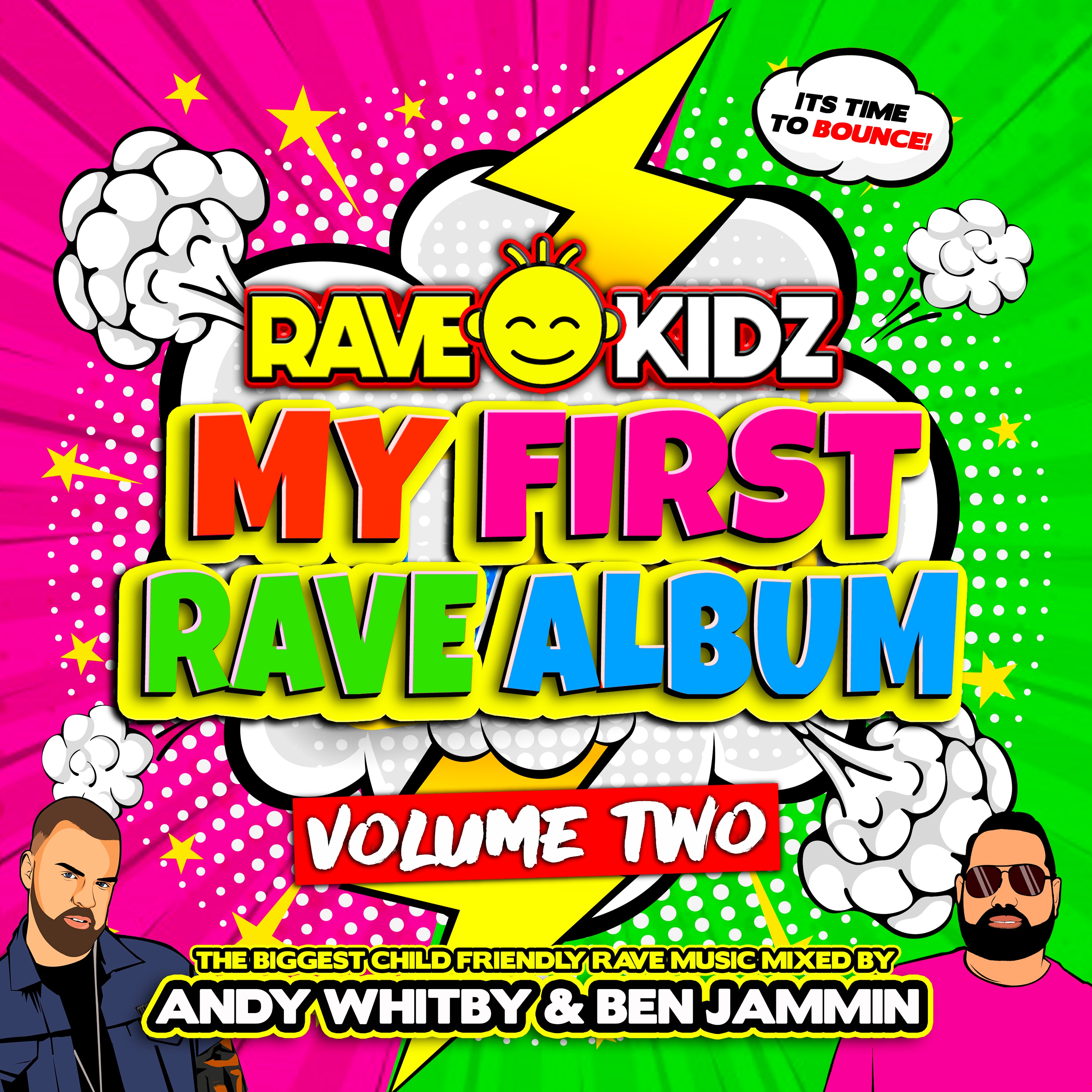 Rave Kidz Album 2 mixed by Andy Whitby & Ben Jammin (2CD) – Donk Depot