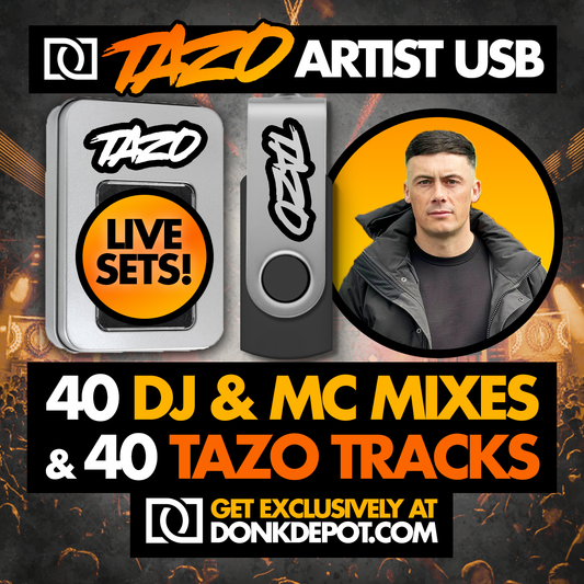 Tazo USB (DJ & MC Mixes + Tracks) (Arrives before Xmas)