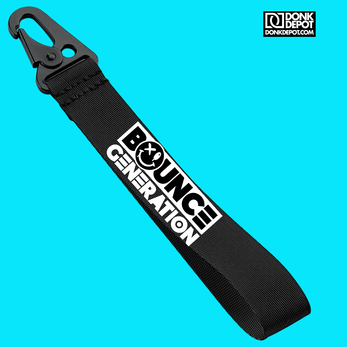 Bounce Generation Key Ring (BLACK) – Donk Depot
