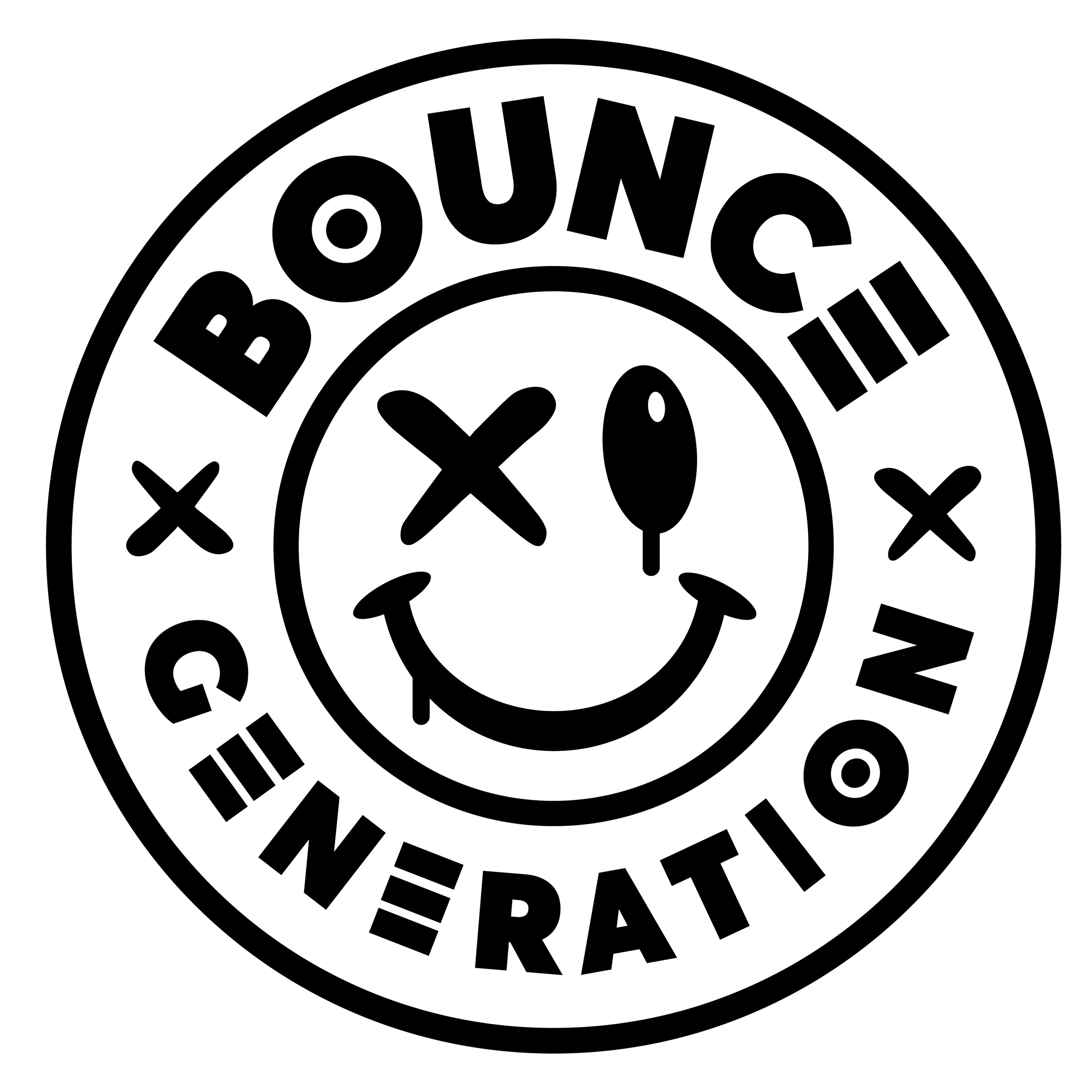 Bounce Sticker Bounce Generation Sticker (Circle) – Donk Depot