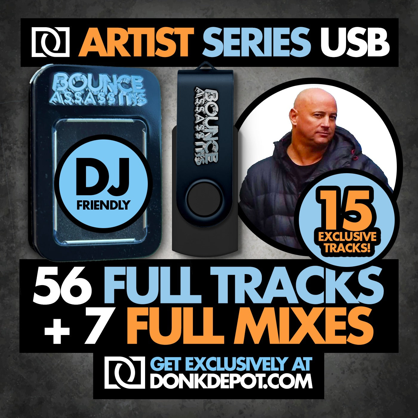 Bounce Assassins USB (DJ Tracks & Mixes)