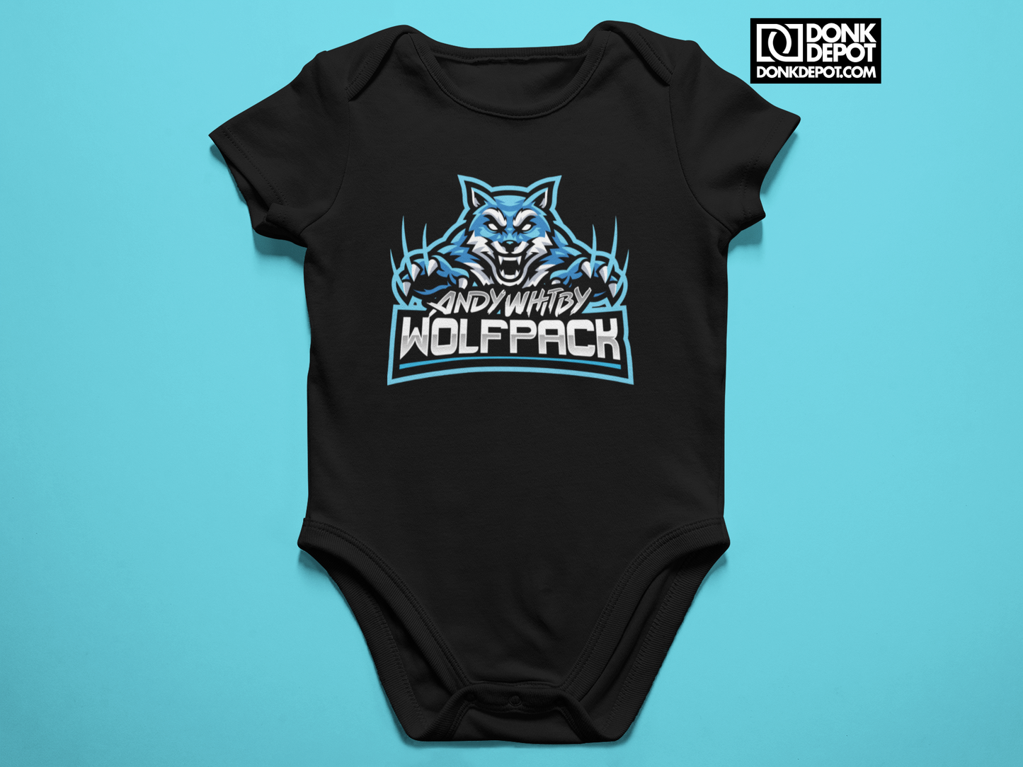 Wolfpack - Baby Body Suit (Black-Blue)