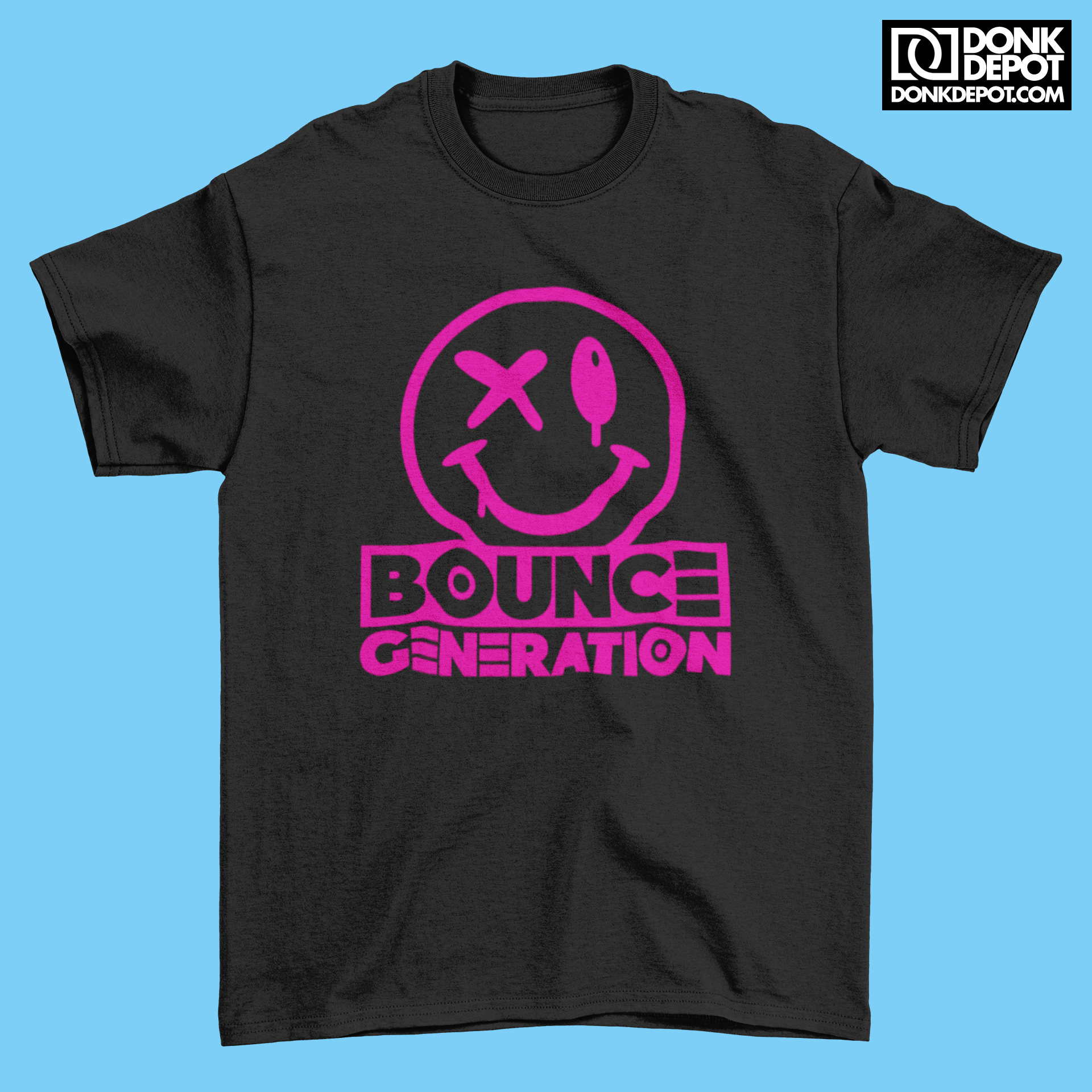 Bounce Generation T-Shirt(bLACK) – Donk Depot