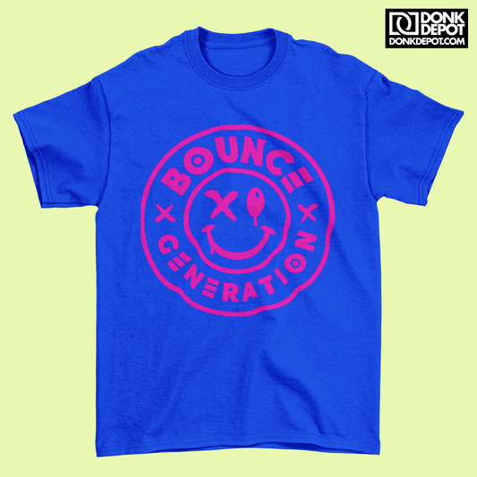 Bounce Generation T Shirt (BLUE/PINK)